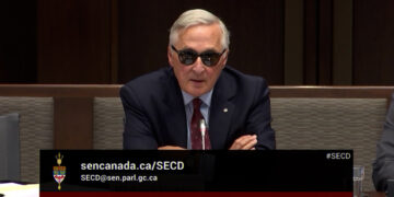 CNAPS Advisory Council Member Richard Fadden testifies on the importance of passing foreign interference legislation
