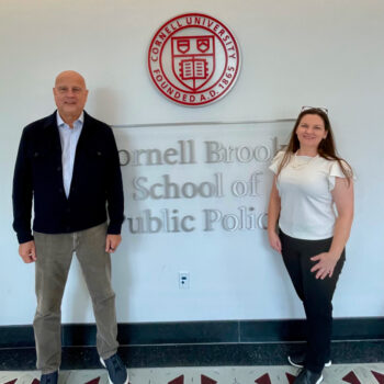 Jamie Tronnes was a guest Lecturer at Cornell University's Brooks School of Public Policy